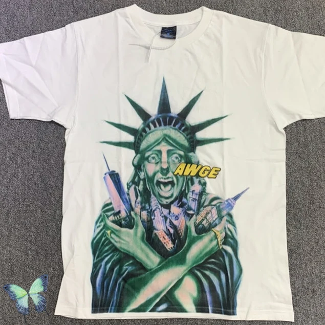 

AWGE T Shirt AWGE T-shirt Injector Hipster HipHop Men Women High Quality Tops
