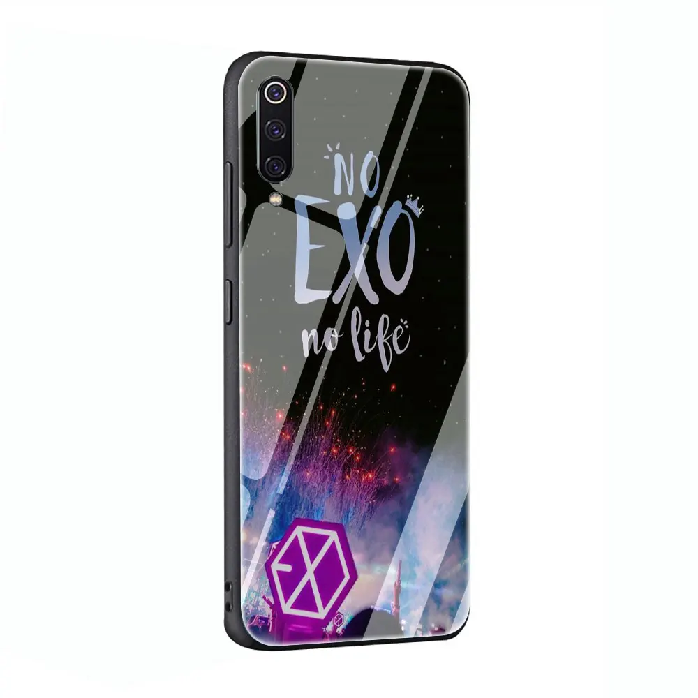 G2 EXO band k-pop kpop чехол из закаленного стекла для телефона Xiaomi mi 8 9 Red mi 4X 6A Note 5 6 7 Pro Pocophone F1 - Цвет: G2