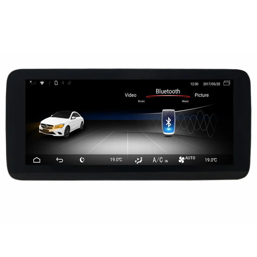 KANOR 4G ram 10,2" Android дисплей для Mercede Benz CLA GLA класс W176 2013- gps-навигация, радио, стерео тире мультимедиа