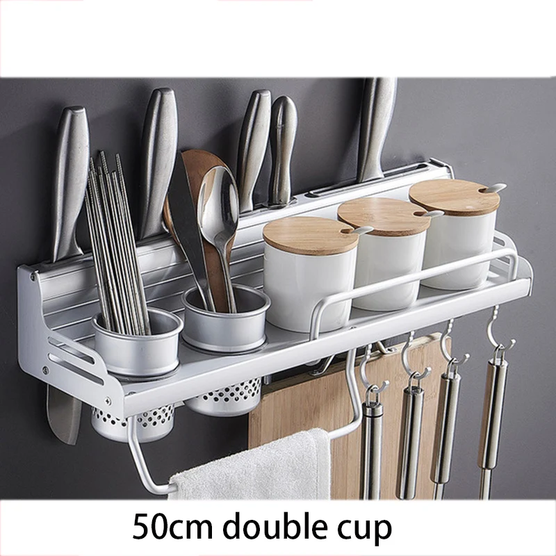 Алюминиевый держатель для ножей многоцелевой кухонных ножей|Полки и держатели| |