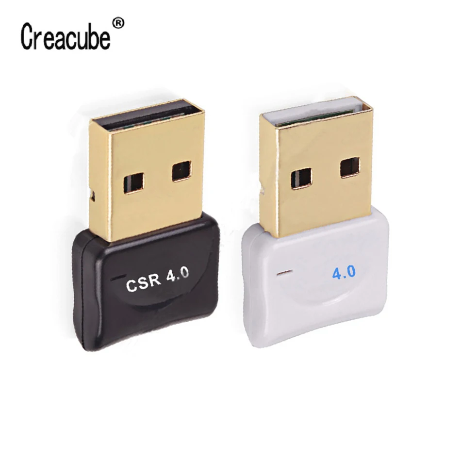 Creacube мини Bluetooth совместимый адаптер 4 0 USB ключ беспроводной приемник передача для