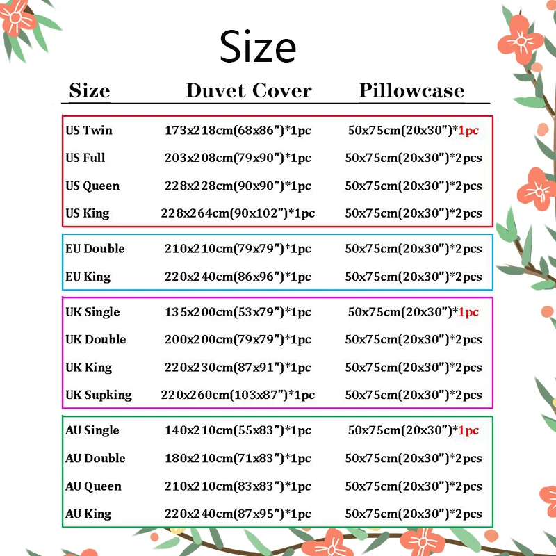 

3D Bedding Cover and Pillow Cases, Modern Duvet Cover, Bedroom Decor