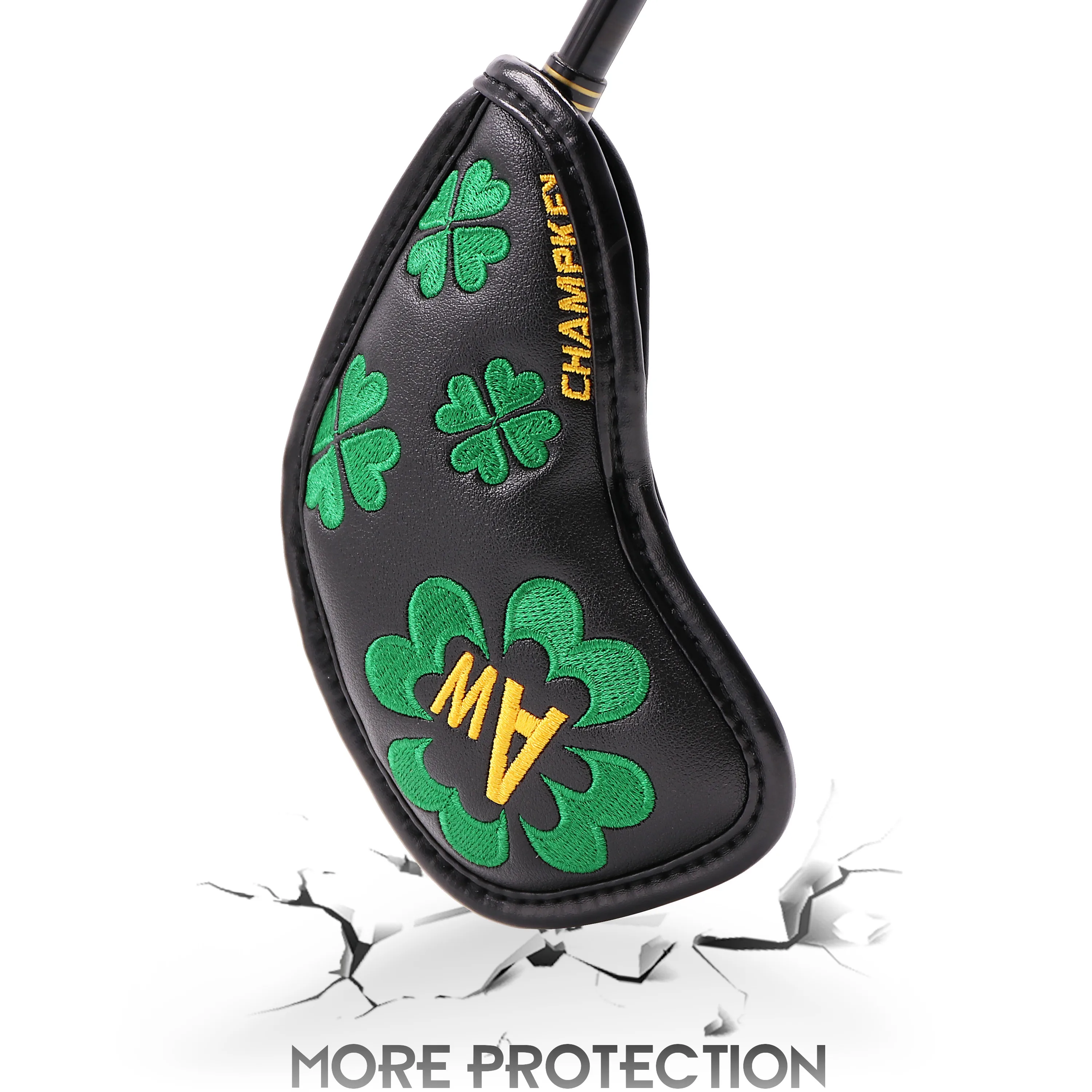 Железная головка для гольфа цвета шампань Люси клевер табличка с номером 10