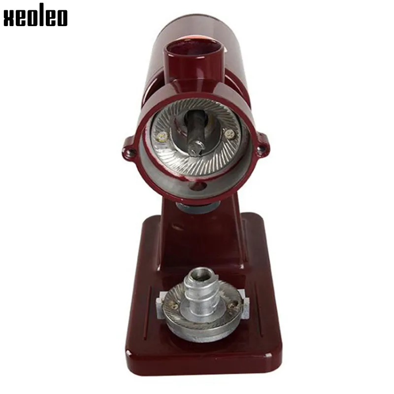 

Electric Coffee Grinder 250g Coffee Bean Grinder Coffee Mill Machine Black/Red Anti-Jump Flat Wheel Grinding Machine
