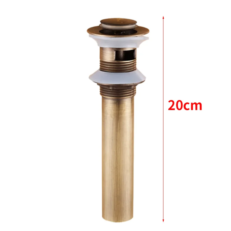 Топ-Ванная комната сосуд вверх раковина сливной фильтр Флип Топ стопор для