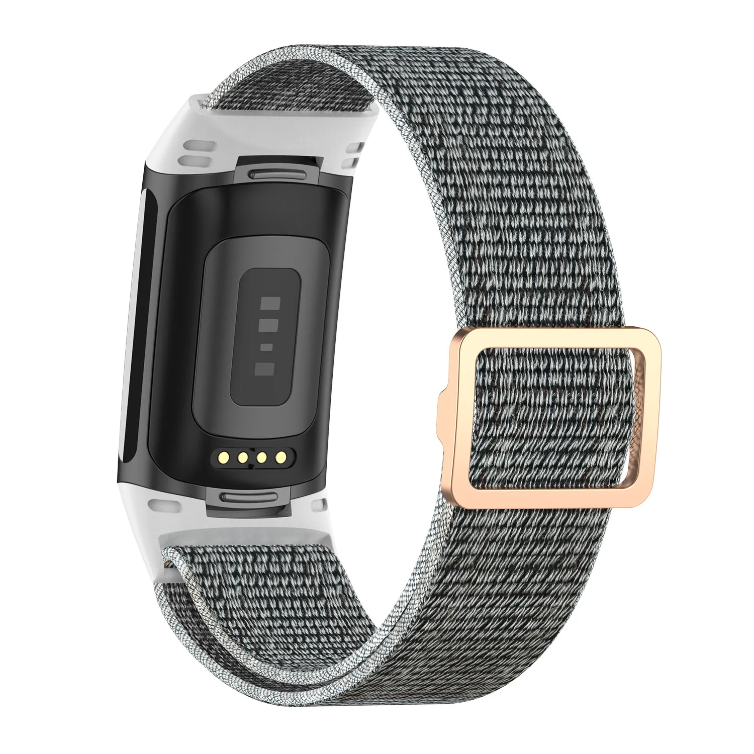 Ремешок нейлоновый для Fitbit Charge 5 мягкий воздухопроницаемый спортивный браслет