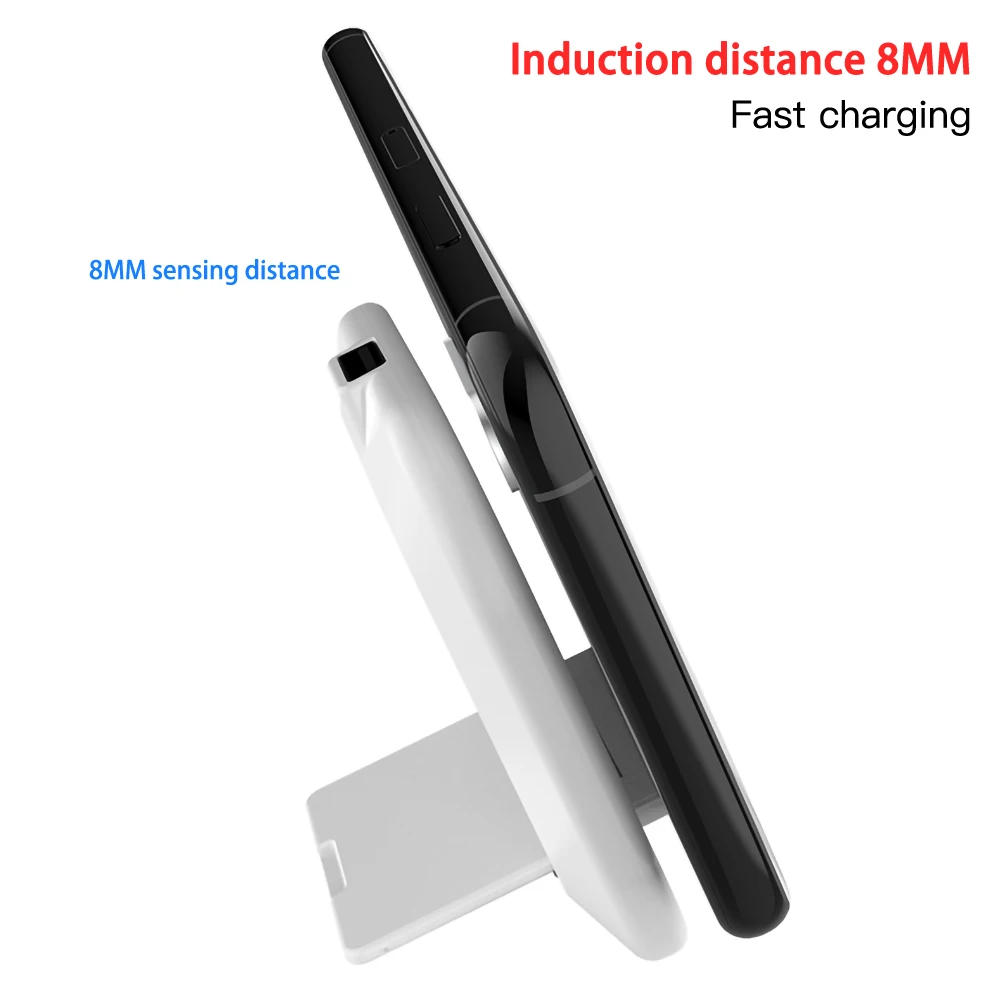 Новое складное Беспроводное зарядное устройство для Samsung Galaxy S10 S9/S9 + S8 Note 9 iPhone 11 Pro