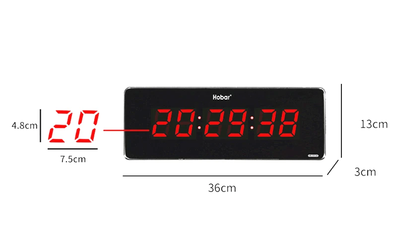 Настенные часы простые украшения для гостиной большой экран с 6 цифрами