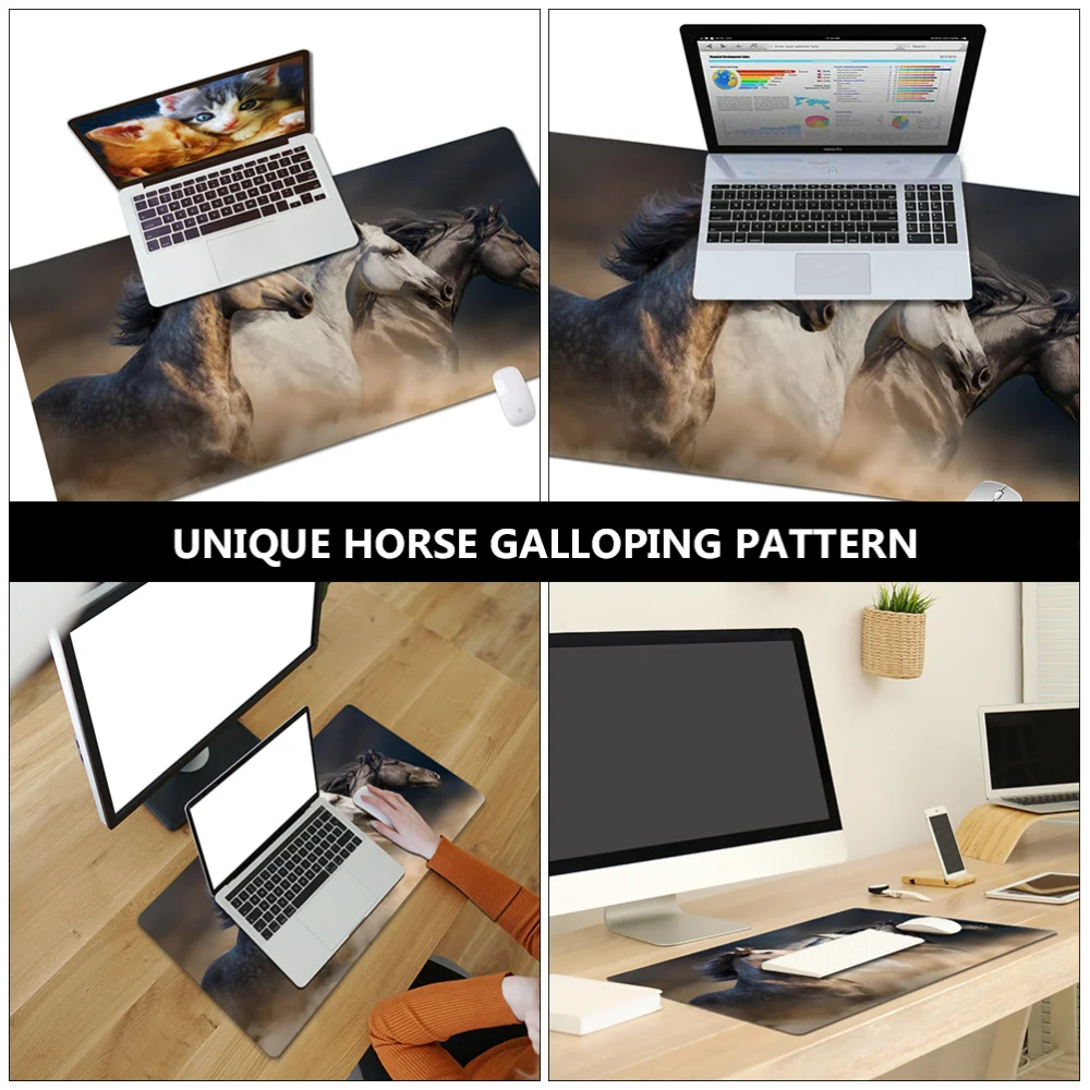 

Horse Pattern Pad Household Office Desk Computer Keyboard Mat