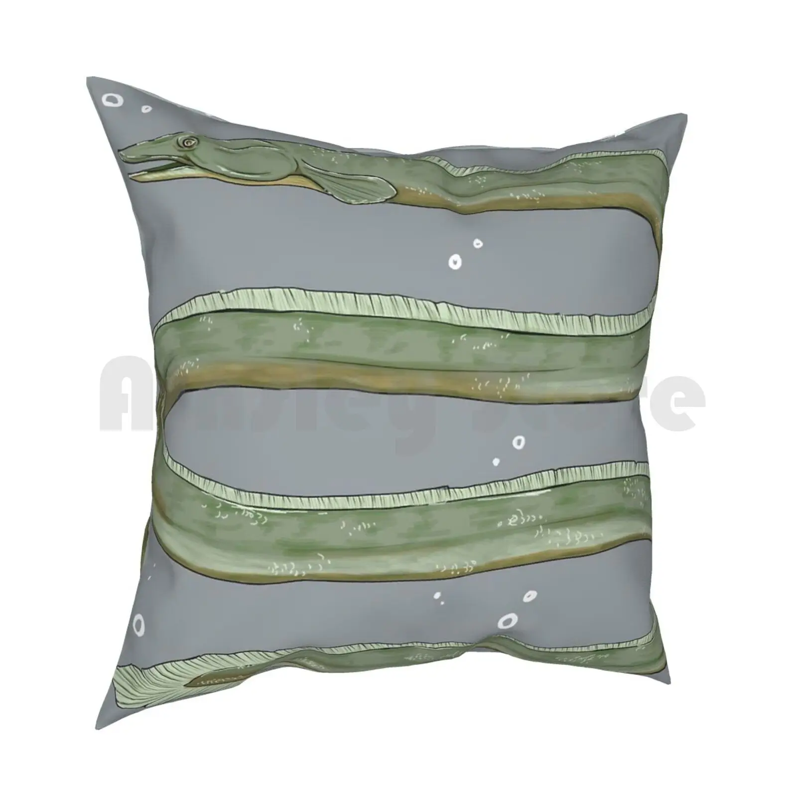 Мягкая подводная Подушка с принтом мягкий чехол для дома рисунком рыбы и угоря