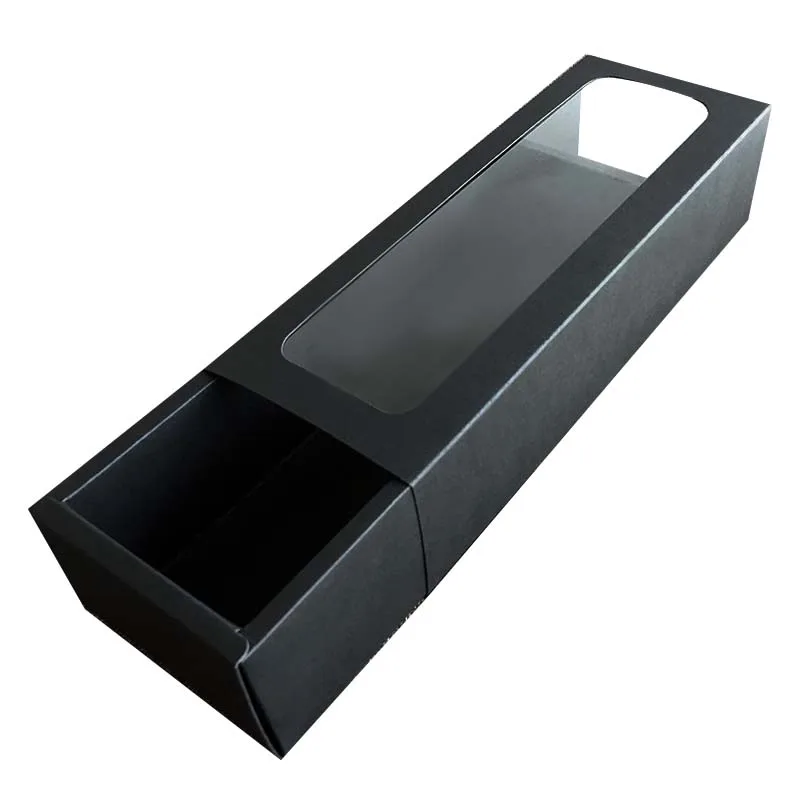 Акция! 10 шт. полоски из ПВХ коробка крафт бумаги ящик для окна коровьего