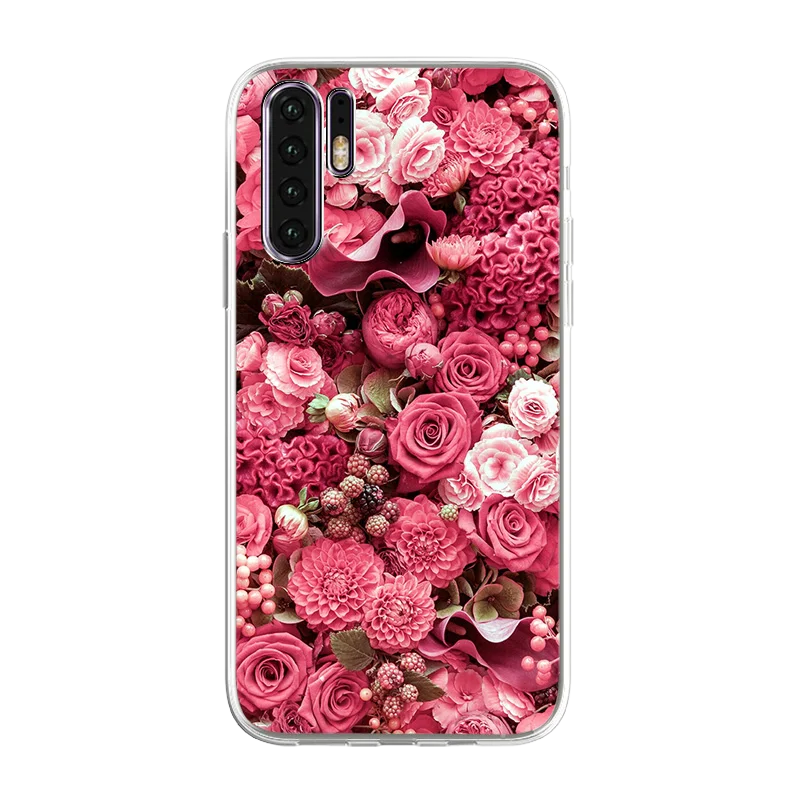 

Vogue Simple Monochromatic Printing Phones Case for Huawei P30 Pro P20 Lite P40 Mate 20 ProTPU fashionable Silicone Back Covers