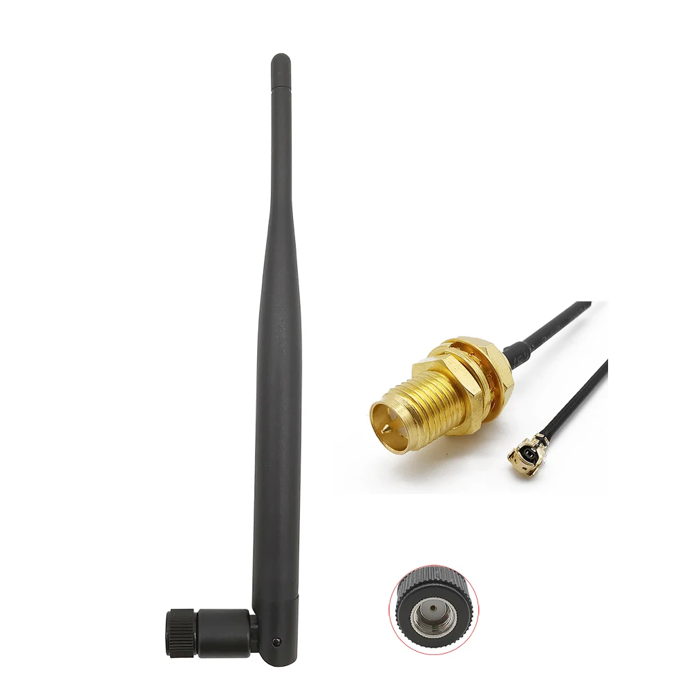 ALLISHOP 2 4 GHz 5dBi антенна wifi RP SMA папа для PCI cctv USB беспроводной маршрутизатор + женский к