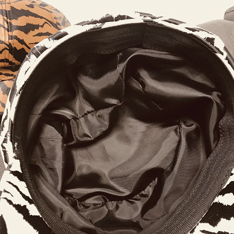 Панама в полоску Зебра для мужчин и женщин шляпа стиле хип-хоп берет с широкими