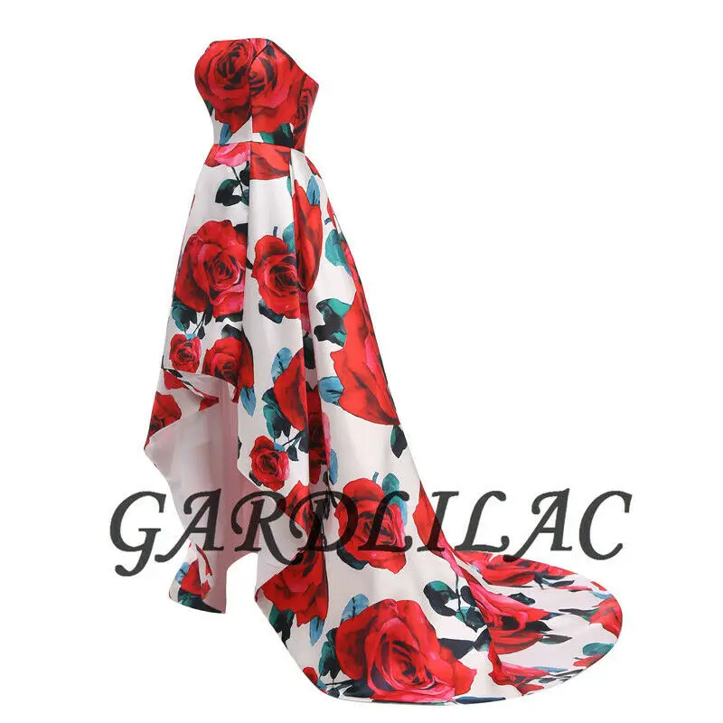 Gardlilac 2021 женские вечерние платья для выпускного вечера с высоким и низким вырезом