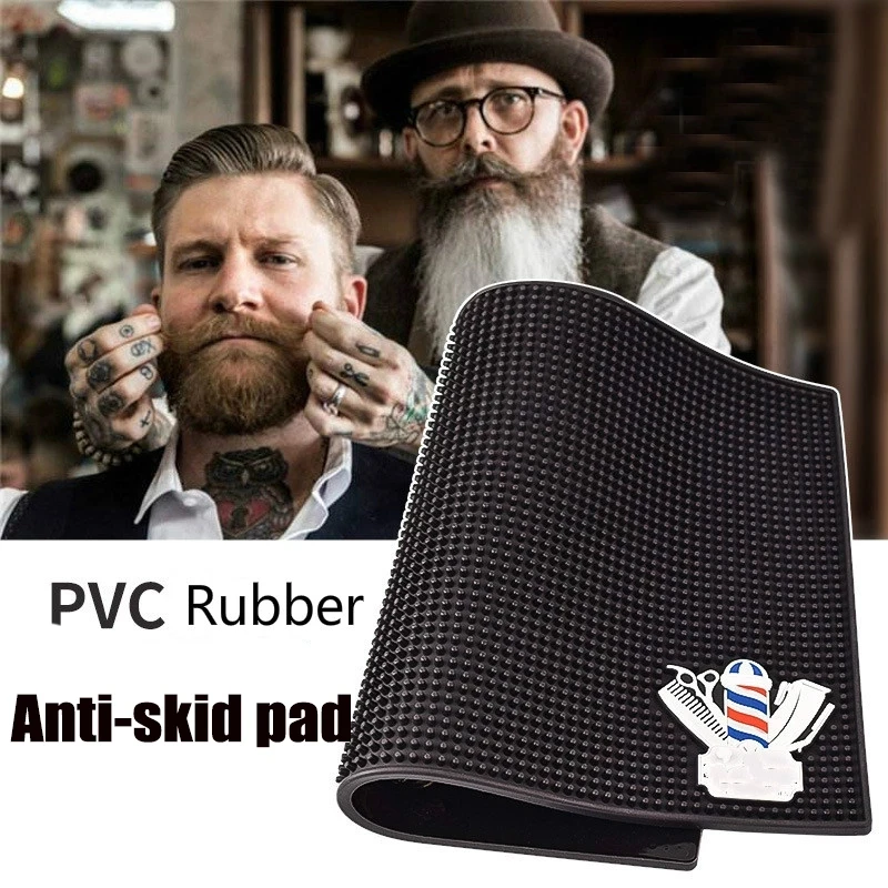 

PU Non-Slip Hairdresser Tool Pad Soft Anti-Skid Mat Cushion For Barber Shop Hair Salon Clipper Clip Scissors Comb Anti-Skid Pad