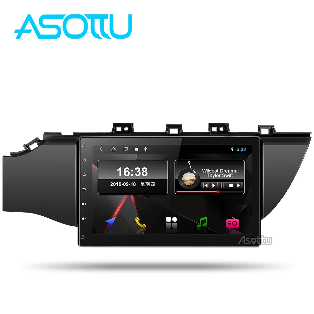 Автомагнитола Asottu KI303 2 Гб + 32 ГБ android 9 0 PX30 с dvd-плеером для Kia rio 4 2016 2017 2018 2019 - купить