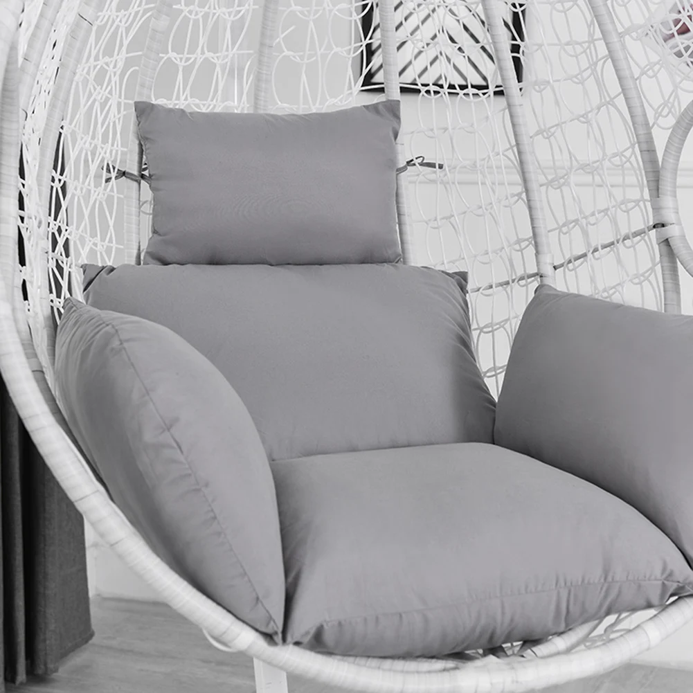 Подвесное кресло-яйцо подушка кресло-качели мягкое моющееся подвесное