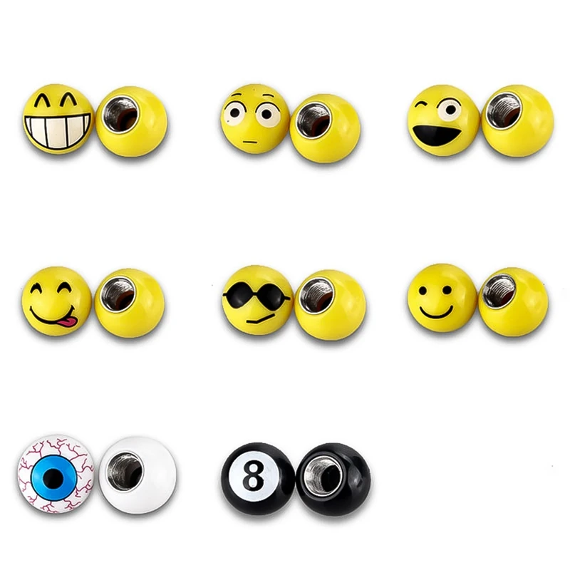 4 шт./лот Универсальный мотоциклетный автомобильный колпачок клапана на колесе