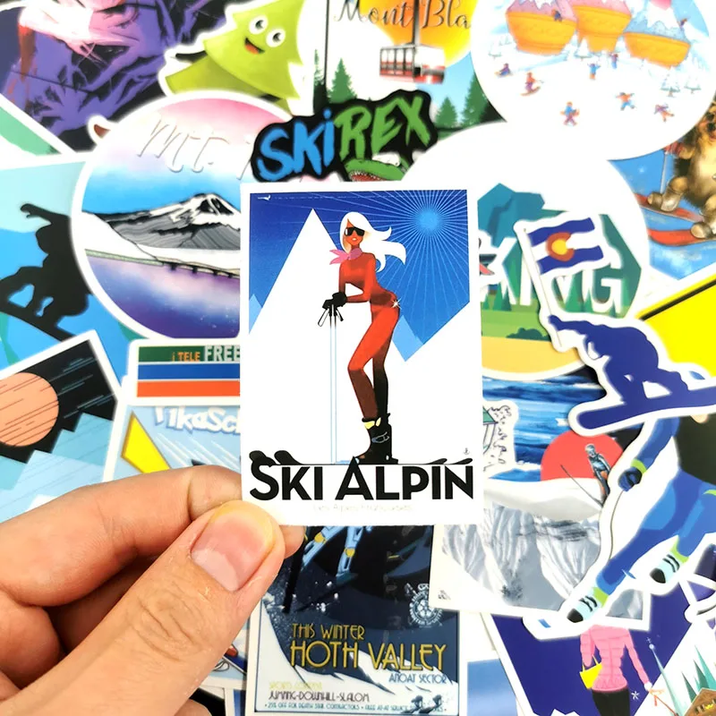 10/100 шт./лот модный скейтборд тренд брендовый логотип наклейка водонепроницаемые