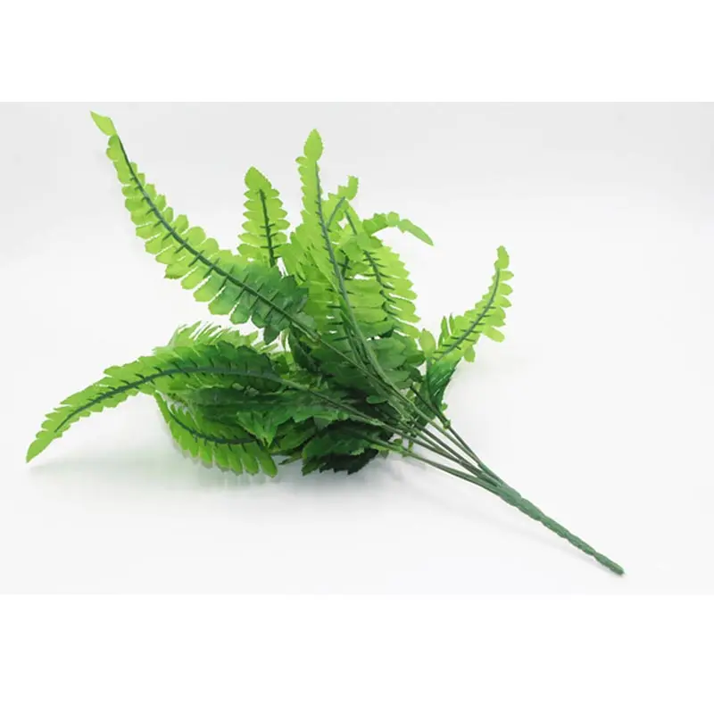 Симпатичные мини-цветы искусственная трава пластиковые листья в горшке