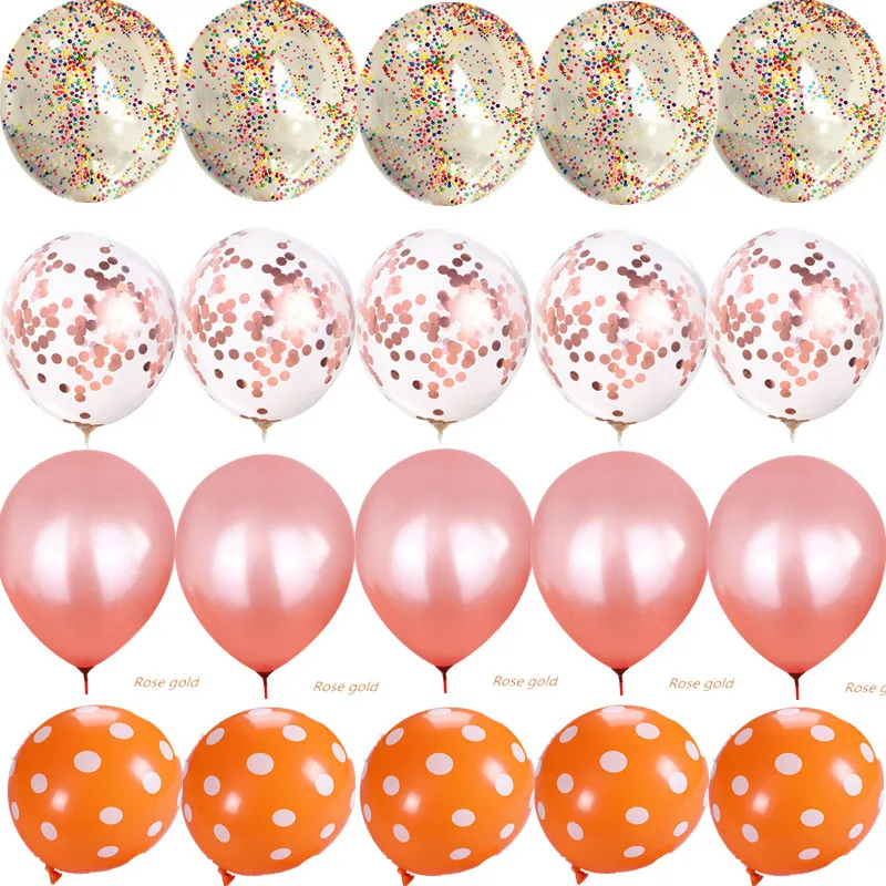 12 дюймов пена агата металлический латексный воздушный шар детский душ Детский
