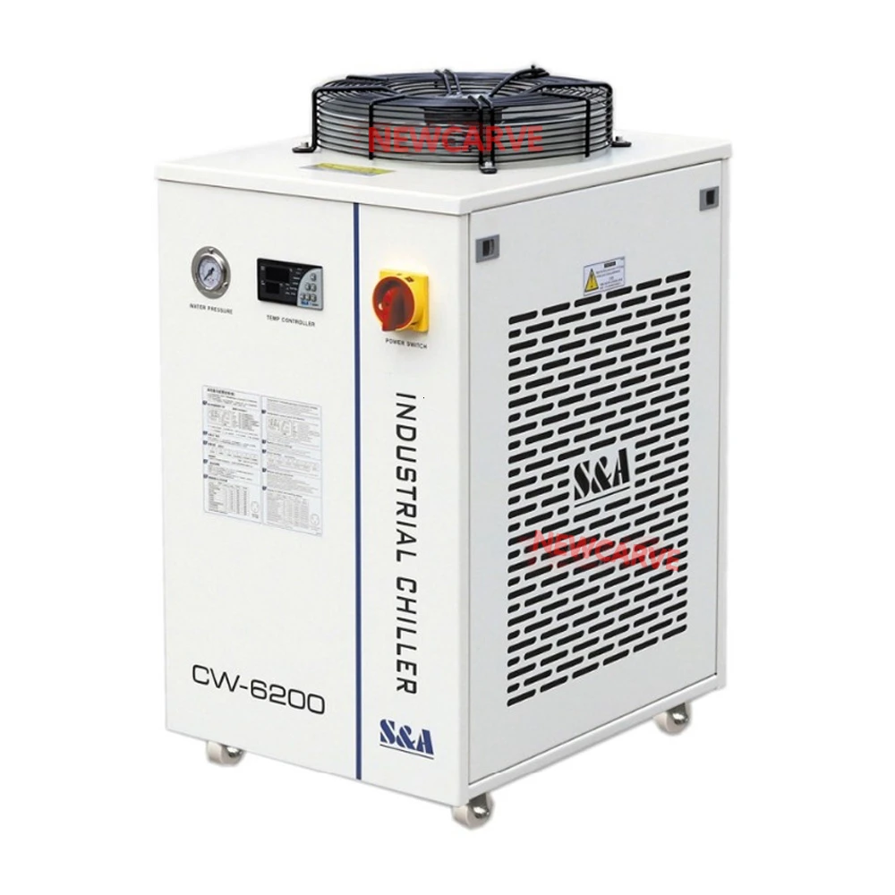 Промышленный охладитель воды S &amp A CW6100 Мощность 4200 Вт для охлаждения лазерного