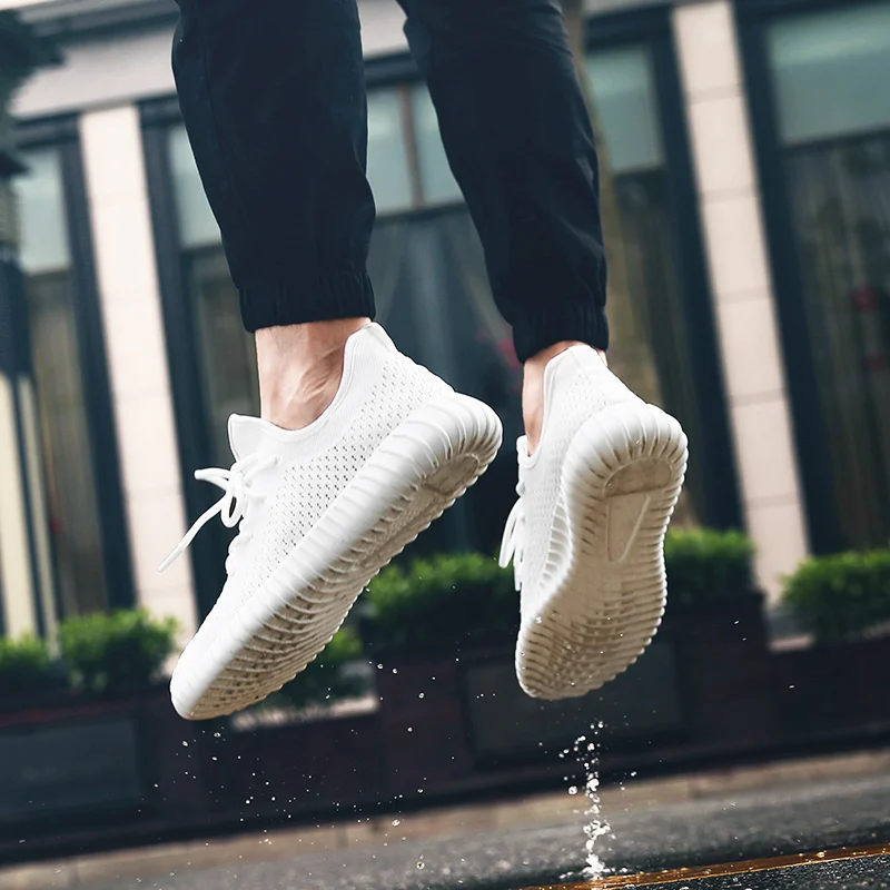 Tenis Бланкос zapatillas hombre теннисные туфли для мужчин спортивная обувь мужские Ультра повышающие трикотажные кроссовки мужские прогулочные мужские кроссовки