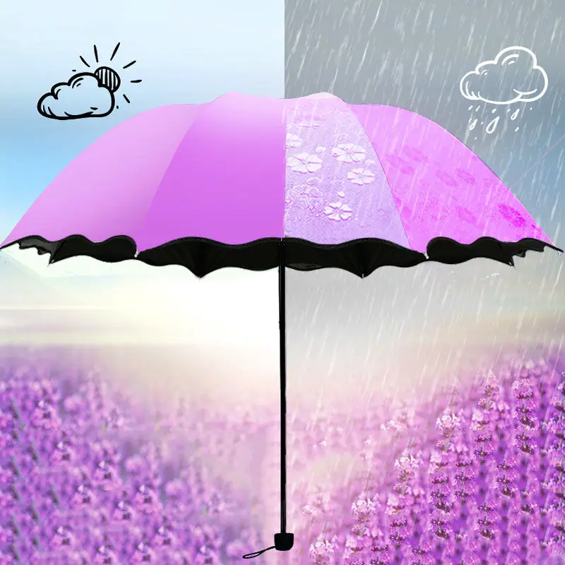 

creative Top Quality Umbrella Men Rain Woman Windproof Large Paraguas Male Women Sun 3 Floding Big Umbrella Outdoor Parapluie1