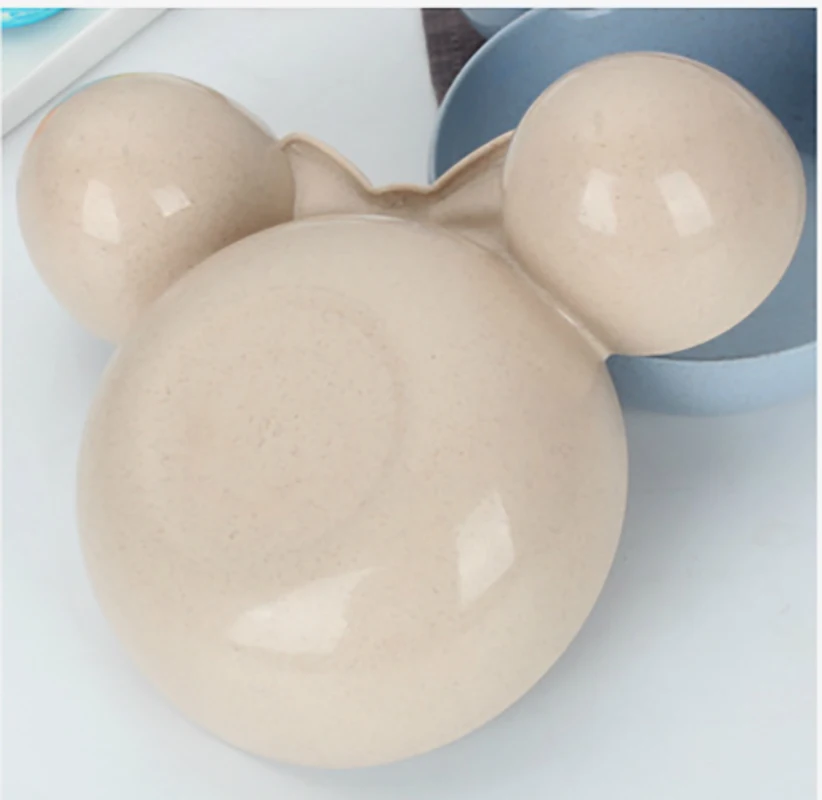 Милая миска Микки и Минни набор посуды мультяшная креативная тарелка