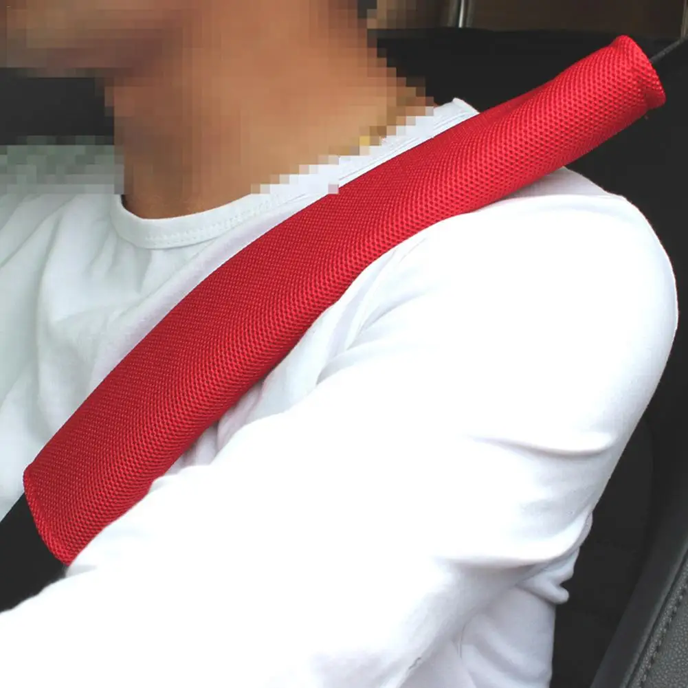 

A Pair Of Car Shoulder Protector Universal Car Seat Belt Covers Breathable Shoulder Cover For Adults Kids Car Accessories Parts
