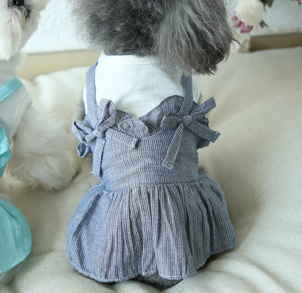 

Pet Puppy Costume Chinese Han Dynasty Vintage Style Dog Clothes Cat Dress