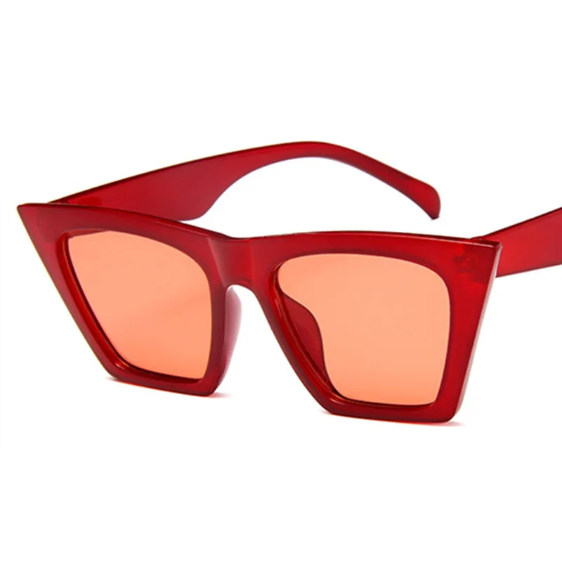 2020 Квадратные Солнцезащитные очки кошачий глаз новые женские