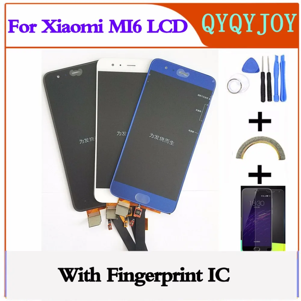 ЖК-дисплей и дигитайзер сенсорного экрана в сборе для Xiaomi Mi 6 1920x1080 FHD 5 15 дюйма