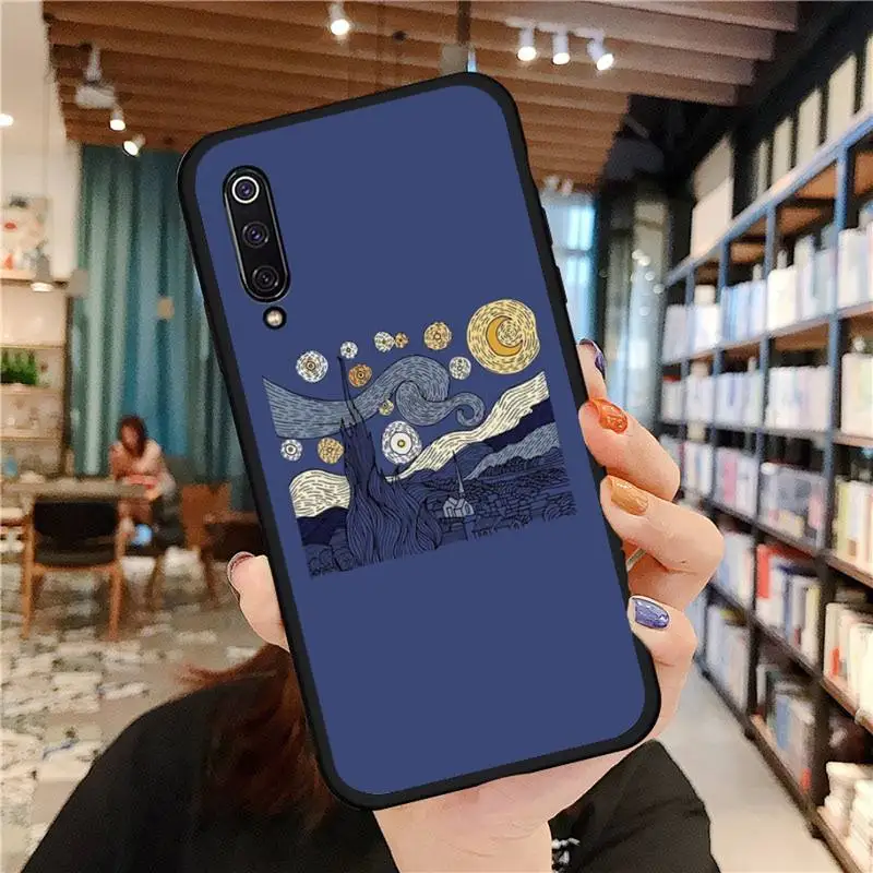 

Classical art original pattern Phone Cases For Xiaomi Redmi mi note 7 8t 9 9t 9s 8 10 10t 11 pro lite K20 max 3