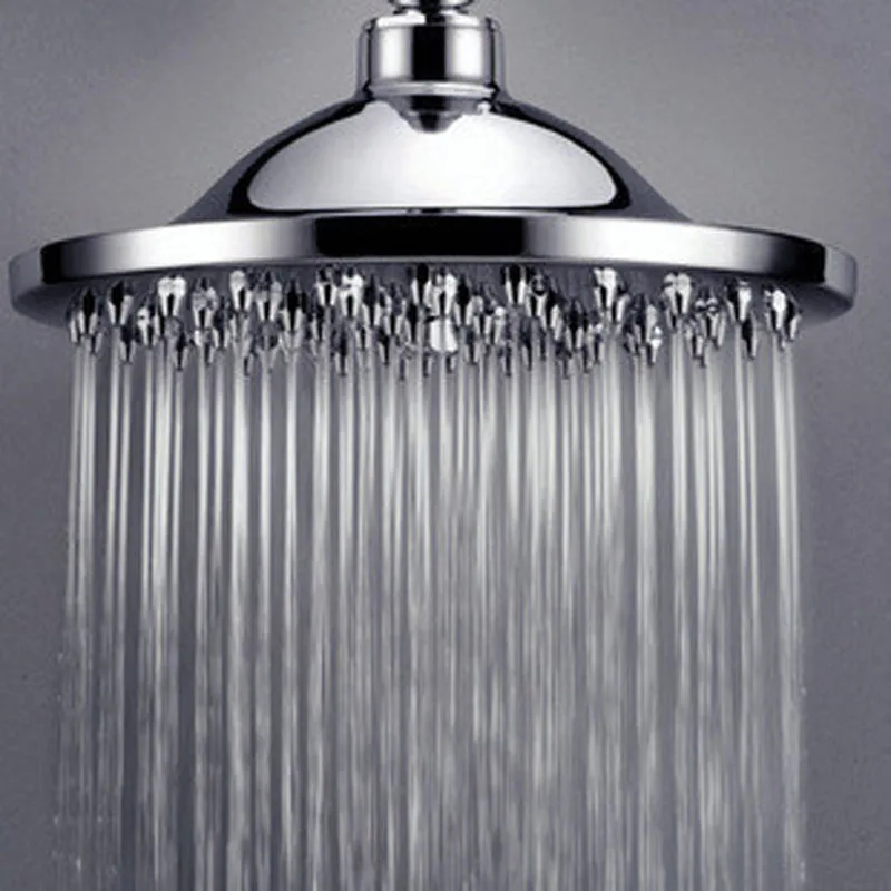 

4"6"8" Chrome Finish stainless steel copper round shower head bathroom Ultrathin rainfall shower for Bath