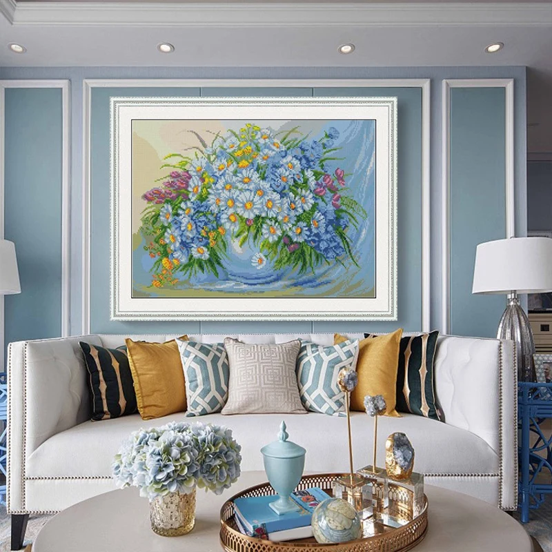 BMBY-11CT штампованные наборы для вышивки крестиком предварительно напечатанная