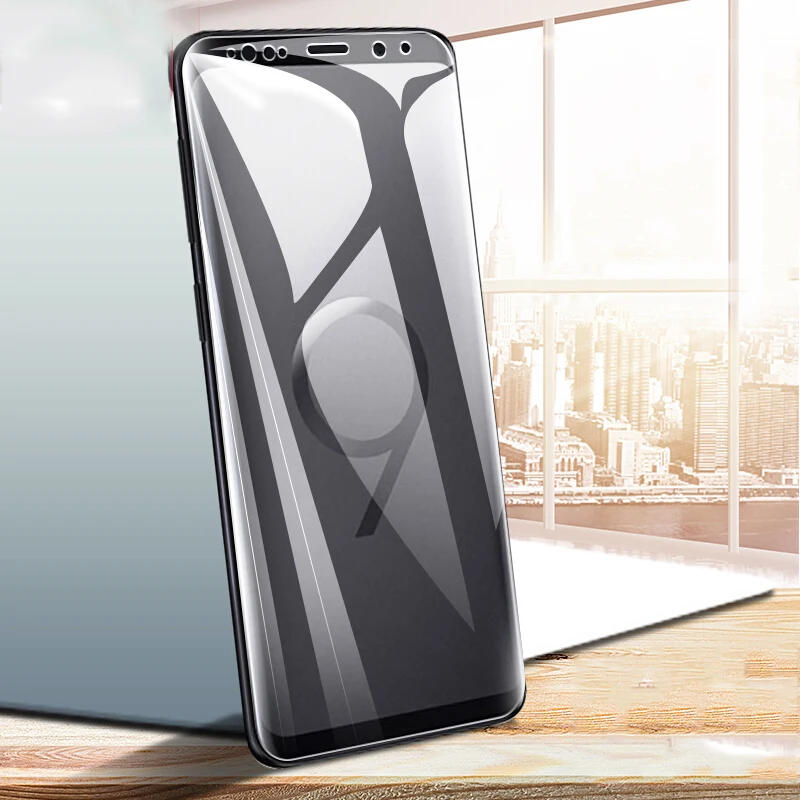 3D Супер Прозрачная мягкая защитная пленка из ТПУ для Samsung Galaxy S8 S9 S6 S7 Edge Plus + S6Edge