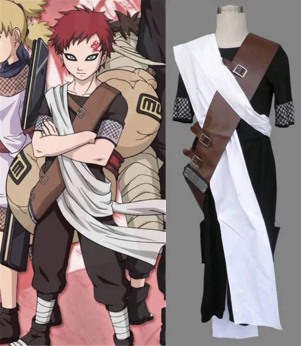 Наруто повязка на голову Sabaku no Gaara Косплей Костюм Костюмы на Хэллоуин