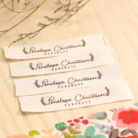 1570 mm cotton with logo or text sewing accessori labeltags for knitted thingscustompersonalizadahandmade labelgift tags
