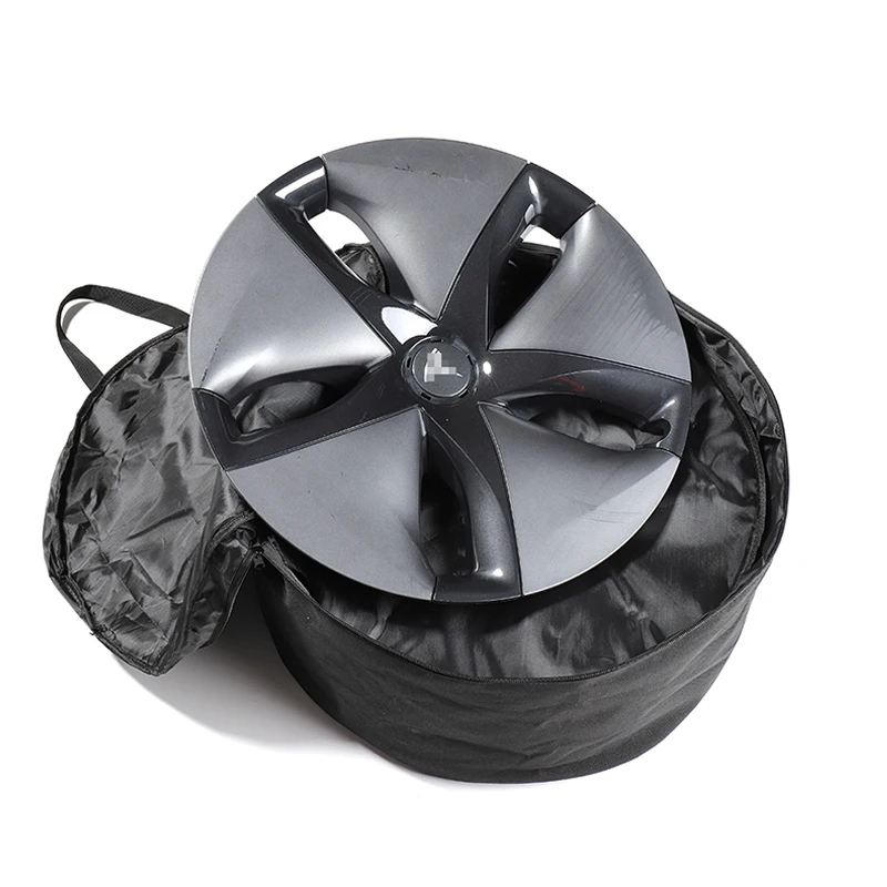 Сумка для хранения колпачков на колесах Tesla Model 3 Y портативная автомобильная