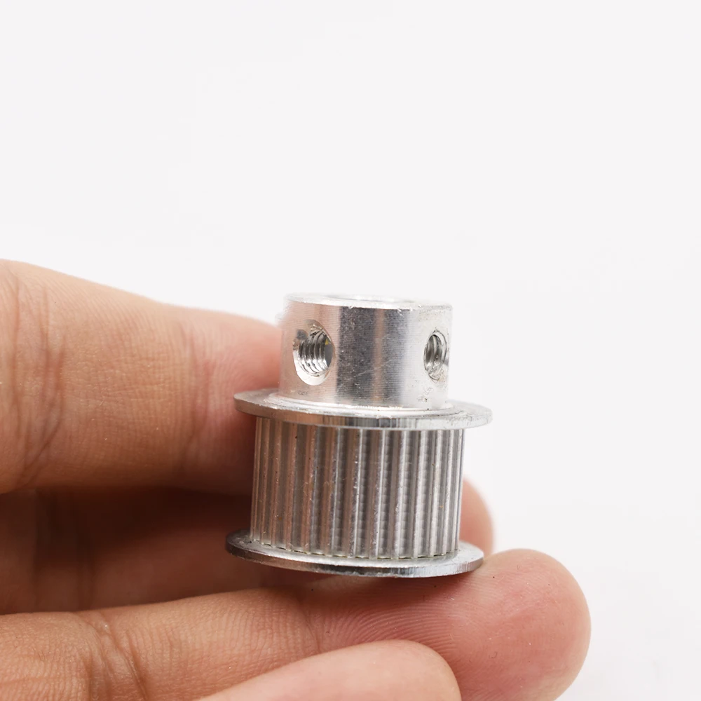 

2GT Type 25T 25 Teeth Timing Belt Pulley 5/6/6.35mm Inner Bore 2mm Pitch 7/11mm Belt Width Synchronous Pulley