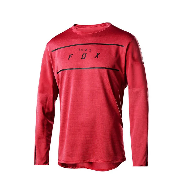 

2021 Men's Downhill Jerseys RACE FACE Mountain Bike MTB Shirts Offroad DH Motorcycle Jersey Motocross Sportwear Clothing FOX