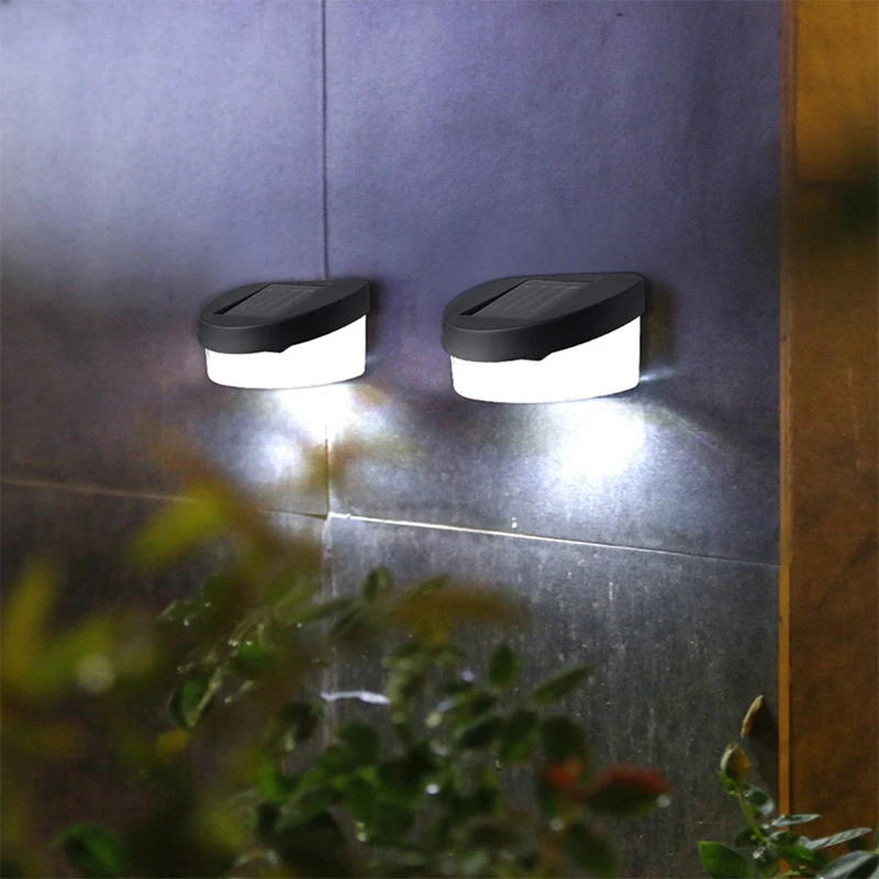 

Solar Led Lights Outdoor Solar Lamp Fence Lights 2LED Garden Waterproof Decorative Lamp For Garden Decoration Solar Lights