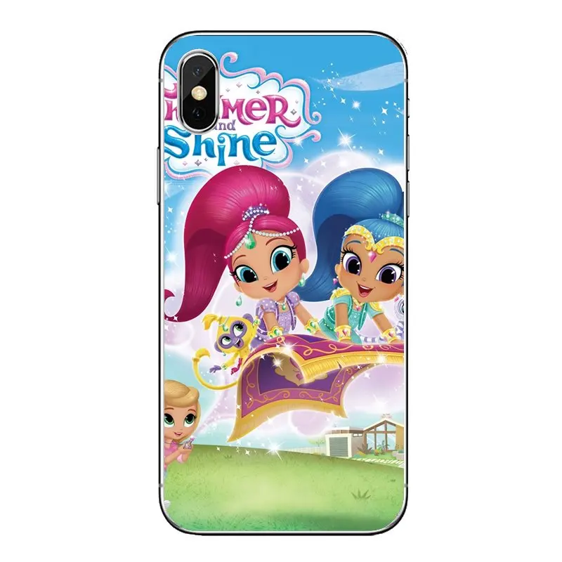 Для samsung Galaxy A5 A6 A7 A8 A9 J4 J5 J7 J8 2017 2018 Plus Prime мягкие прозрачные чехлы Shimmer and Shine Сезон 3 |