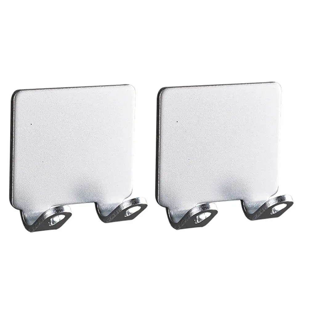 

Punch-free Kitchen Wall Hook Storage Rack Bathroom Shaving Rack Storage Double Hook Shaver Holder Accessories