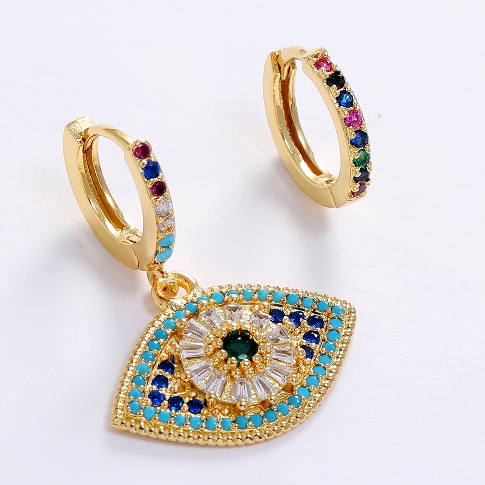 

Серьги-кольца Асимметричные золотистые для женщин и девушек, 2021