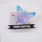Металлические штампы InLoveArts в виде бабочки, пресс-формы для вырезания поздравительных открыток для скрапбукинга, бумаги сделай сам, трафаретные карточки для рукоделия