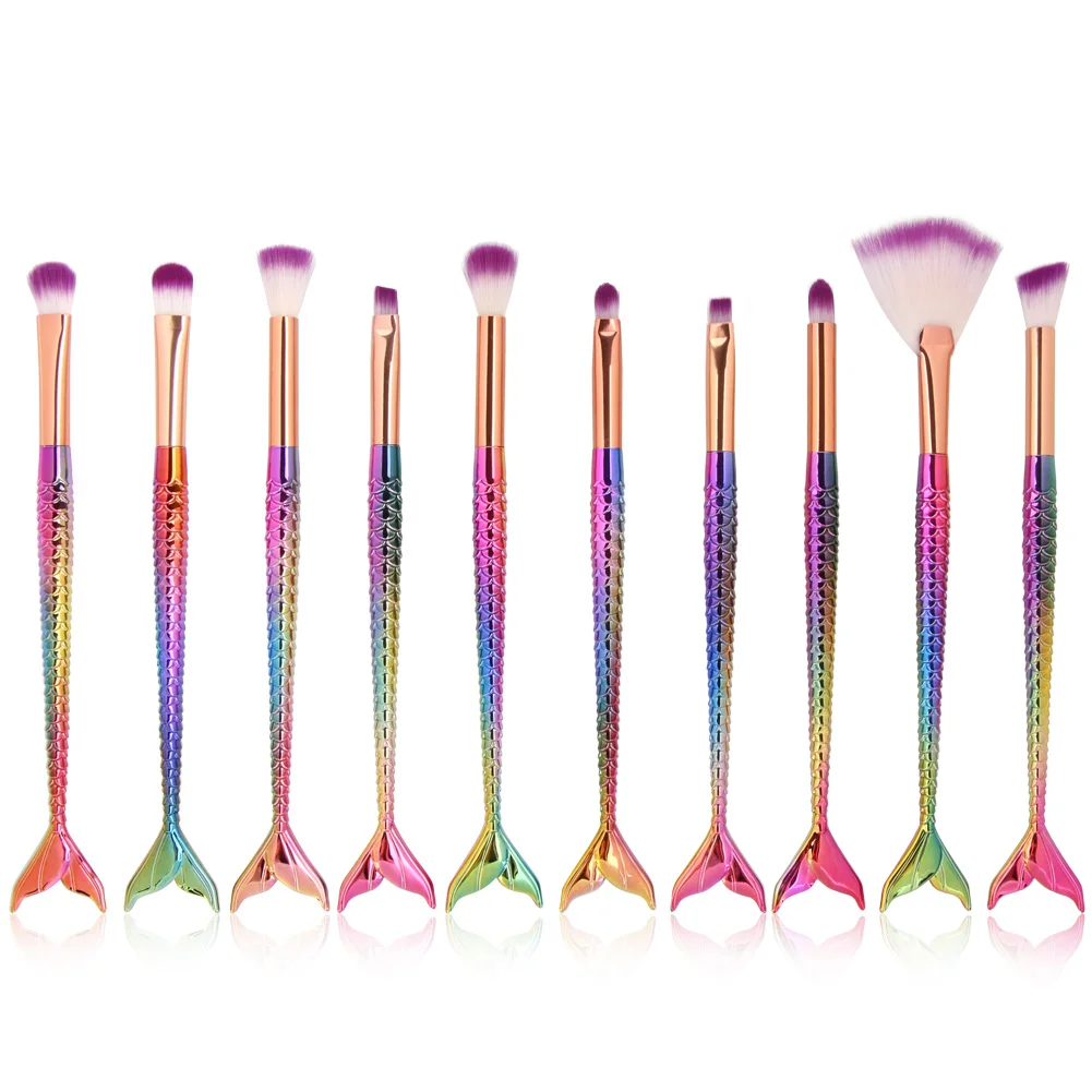 Кисти для макияжа &quotMAANGE&quot набор инструментов Mermai карандаш косметические