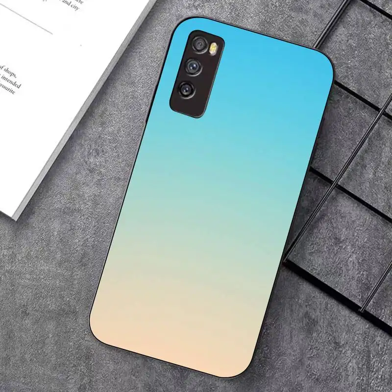 TOPLBPCS чехол для телефона с градиентным цветным изображением huawei nova 2 i plus 3i E 4 5i pro 6 SE